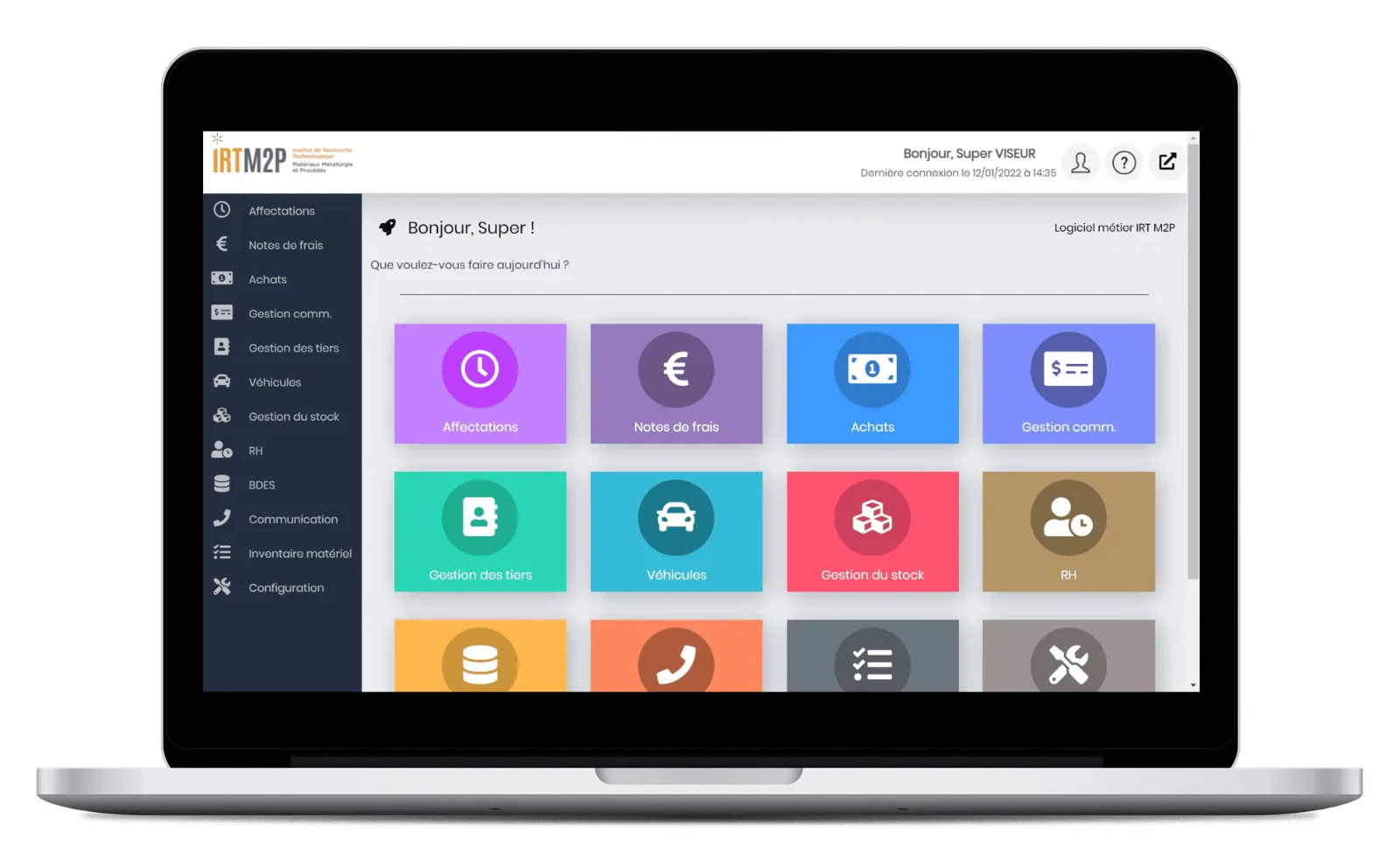 ERP IRT M2P
